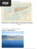 TIMOR LESTE VOL. 3, AS GUERRAS TRIBAIS, A HISTÓRIA REPETE-SE (1894-2006)