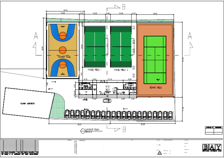 Layout Padel Cikarang Rev 2 11-11-25 | PDF