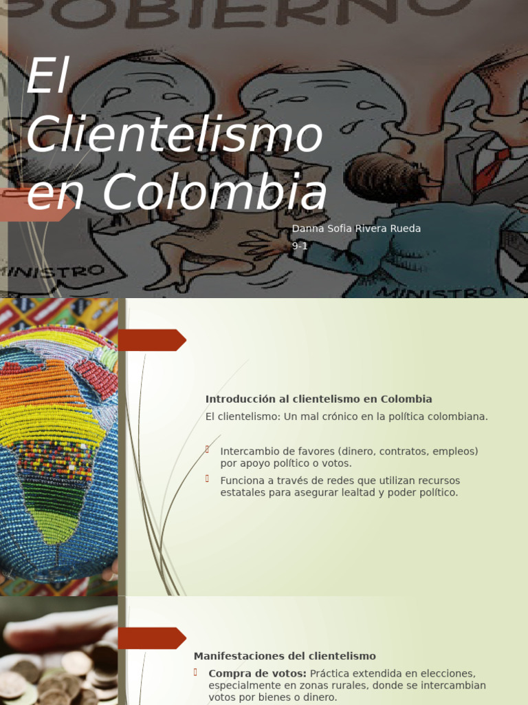 Ejemplos Clientelismo | PDF | Corrupción política | Colombia