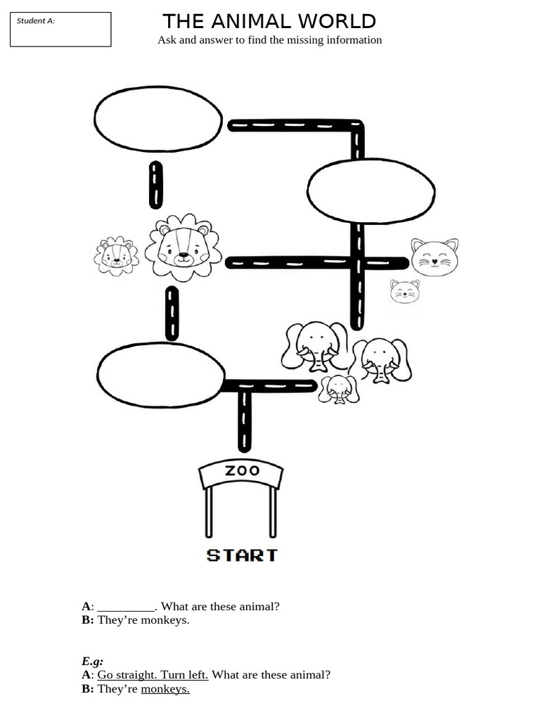 Animal Identification Q&A Activity | PDF
