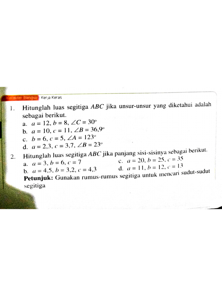 Trigonometri Latihan 8-Penerapan Trigonometri | PDF
