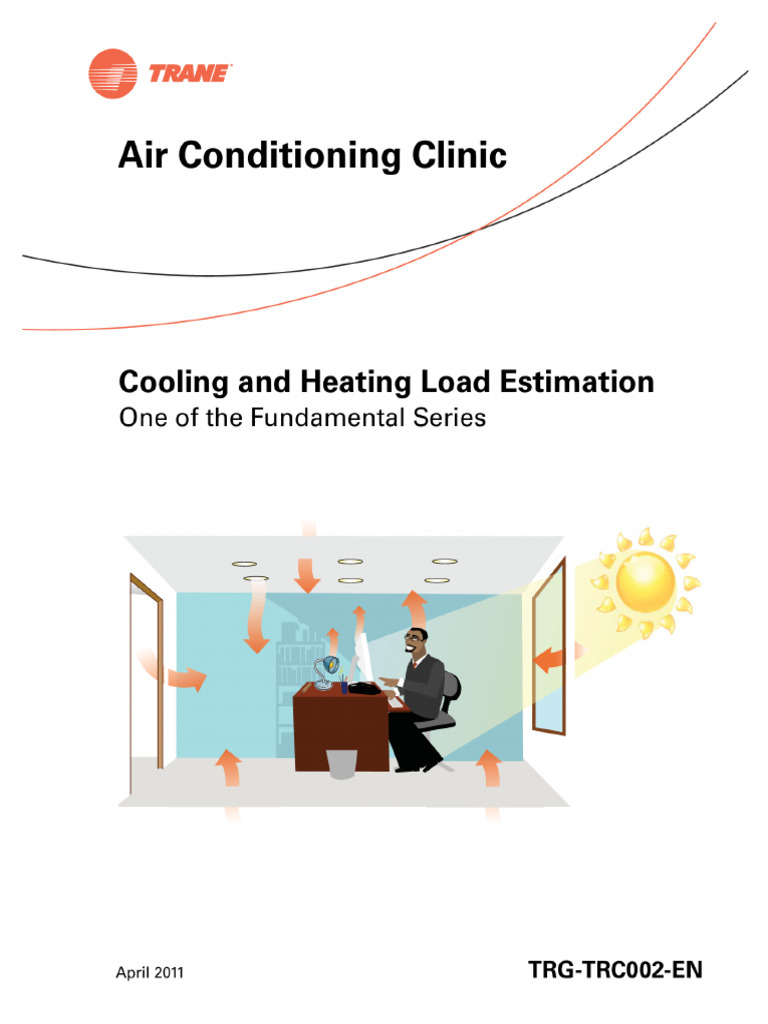 Trane Handbook Cooling and Heating Load Estimation.pdf | PDF