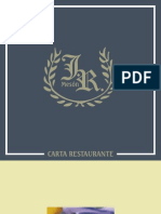 Carta Restaurante