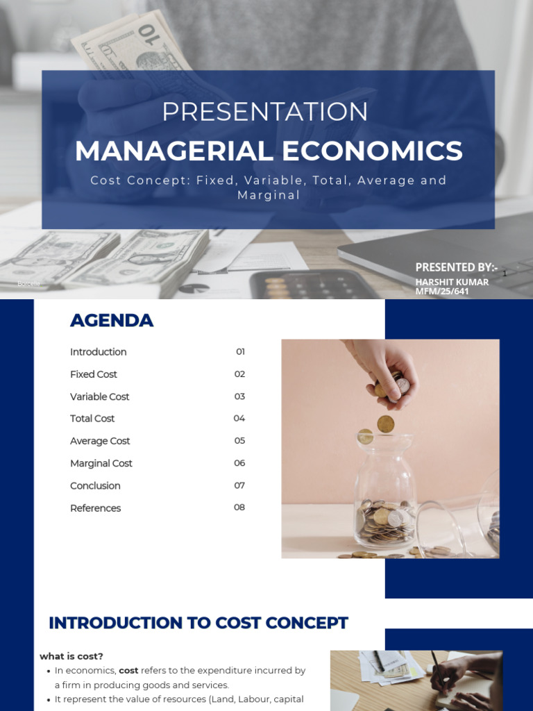 Understanding Managerial Cost Concepts | PDF | Average Cost | Marginal Cost
