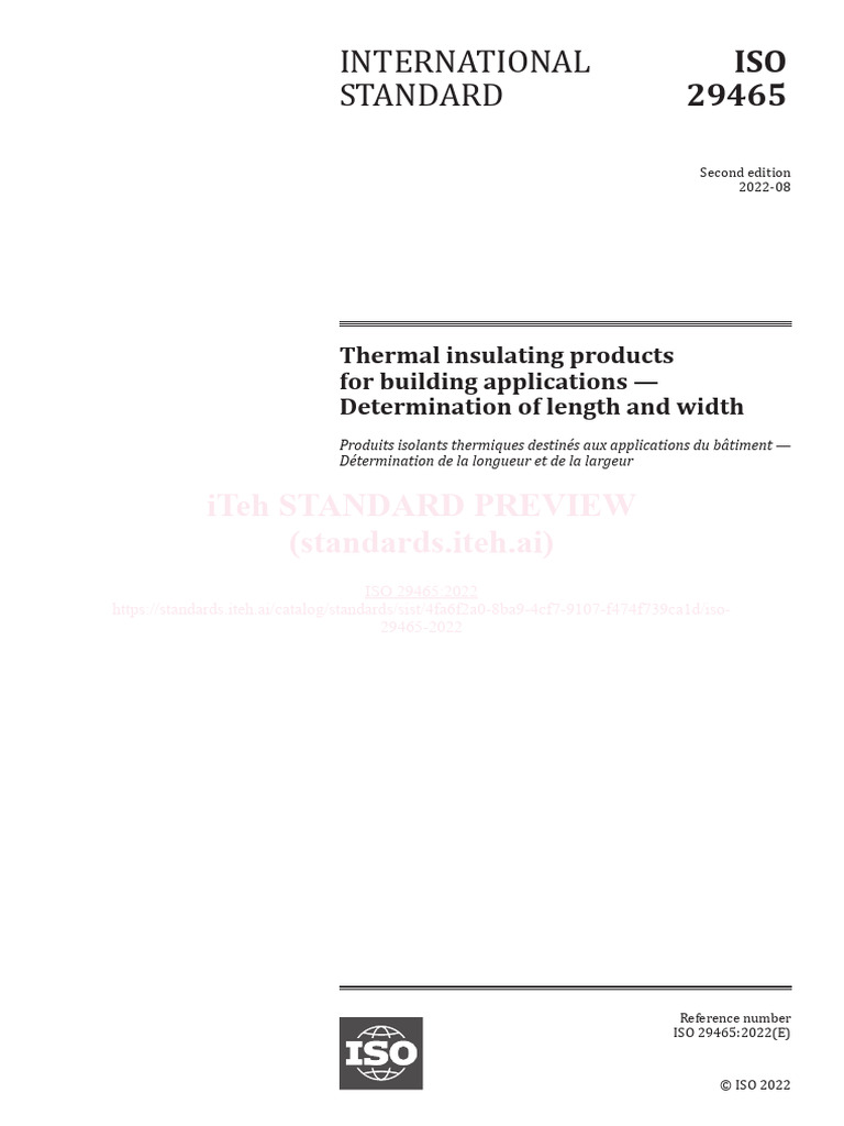 Iso 29465 2022 | PDF | International Organization For Standardization ...