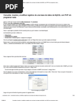 Download Consultar insertar y modificar registros de una base de datos de MySQL con PHP sin programar nada  Cyberexploradors Blog by Orlando Ferral Lopez SN94988841 doc pdf