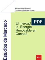 Mercados de Energía Eléctrica Canadá