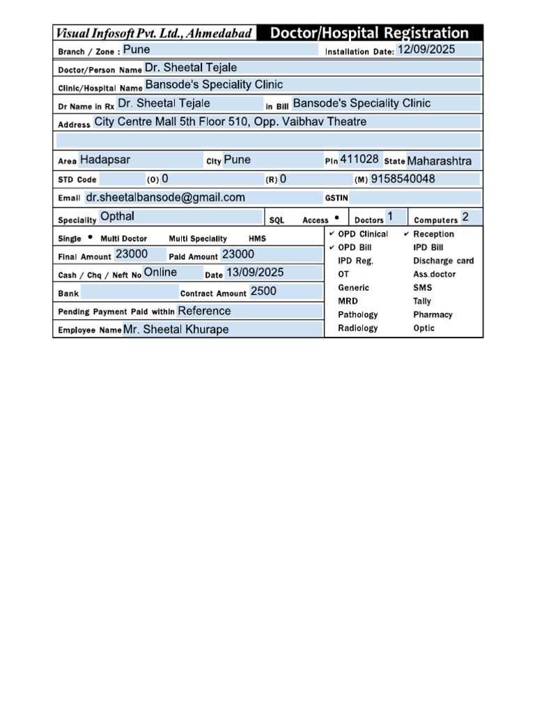 Dr. Sheetal Tejale | PDF