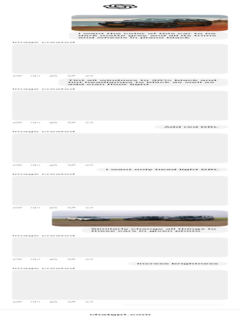 Car Customization Request | PDF