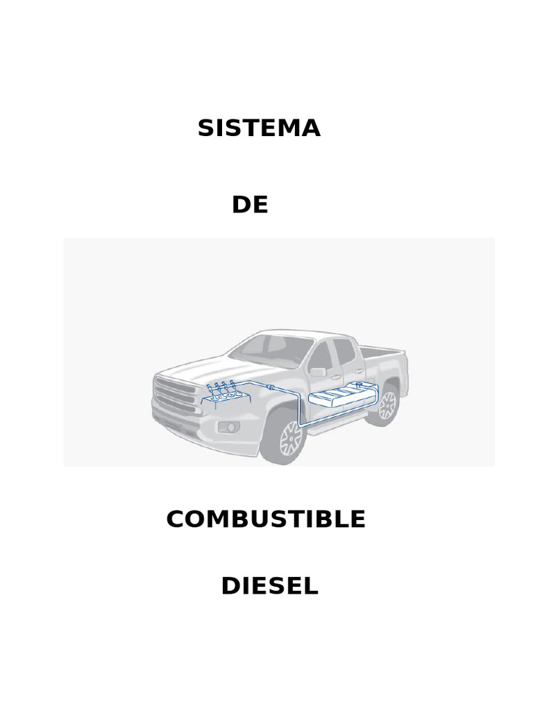 Sistema de Combustible Diesel y Tipos de Inyección | PDF | Inyección de ...