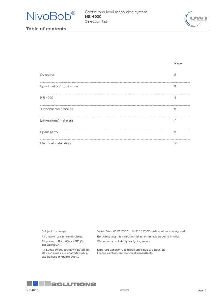 NB 4200 (UWT Level) | PDF