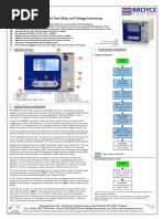 EL-SEC & EL-COR Earth Fault Relays | PDF | Relay | Materials Science
