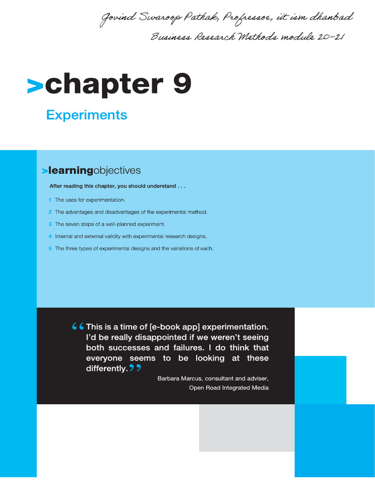 Reading Assignment 10 Experiment | PDF