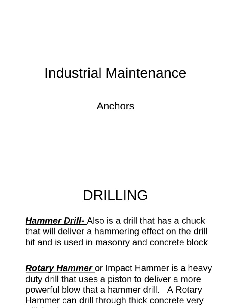 Anchors | PDF