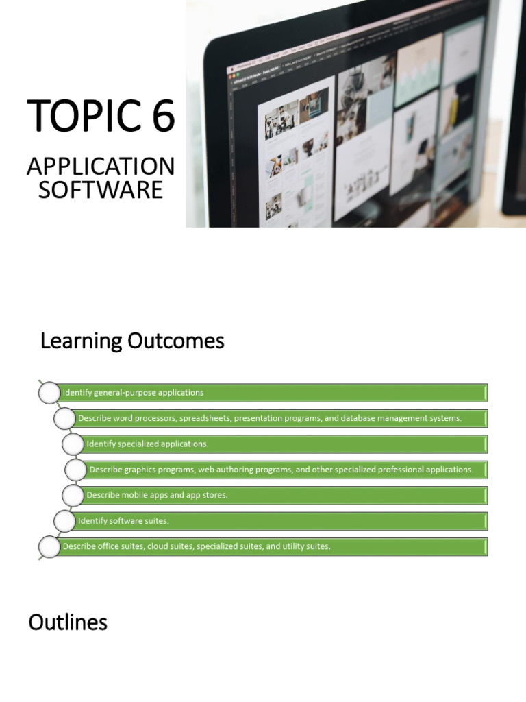 Overview of Application Software Types | PDF | Application Software ...