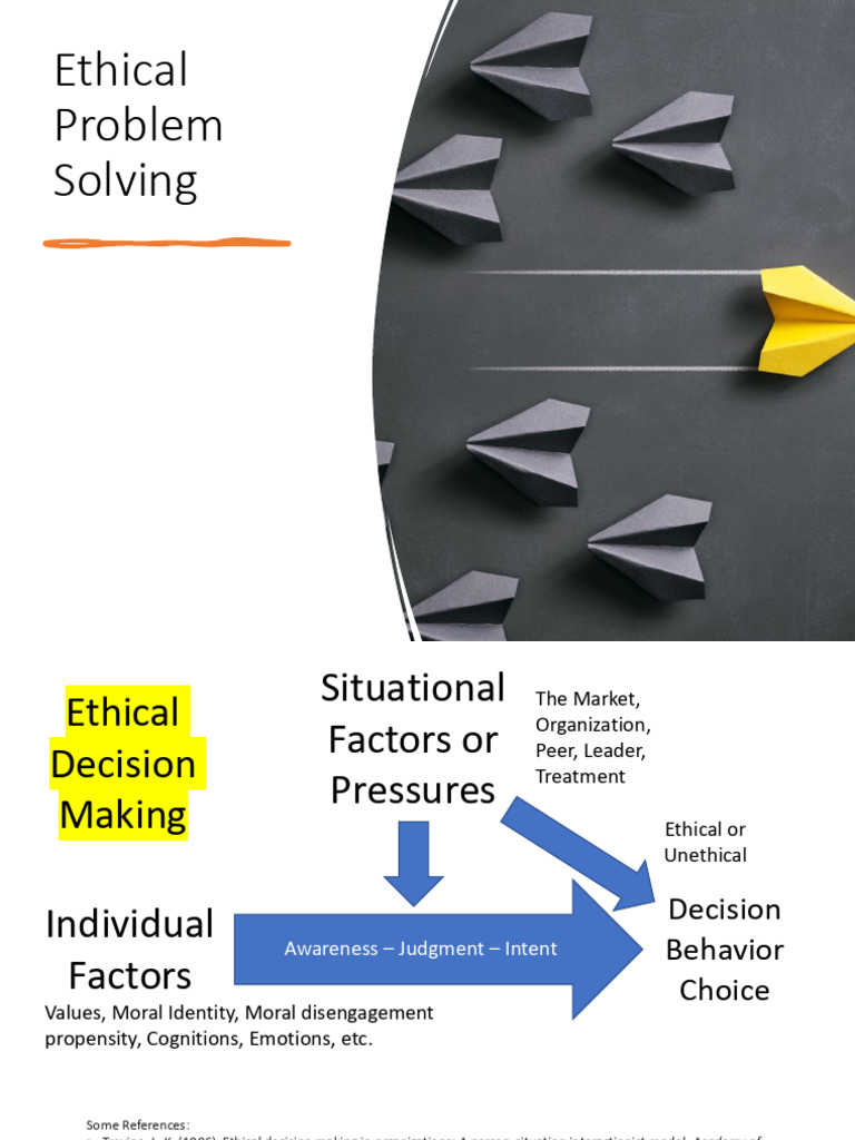BELS - YP72 - Sessions 10-12 - Ethical Problem Solving 1 | PDF ...