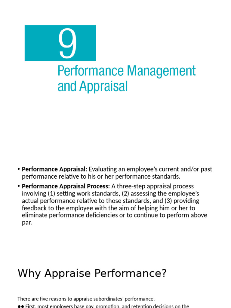 Performance Appraisal Methods Explained | PDF | Performance Appraisal ...