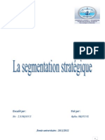 1- Segmentation Stratégique