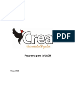 Programa CREA Universidad Popular!