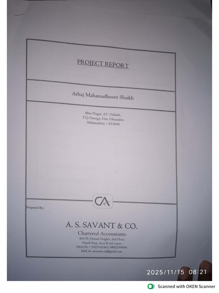 Sample DPR | PDF
