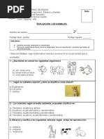 Prueba Animales Vertebra Dos e in Vertebra Dos