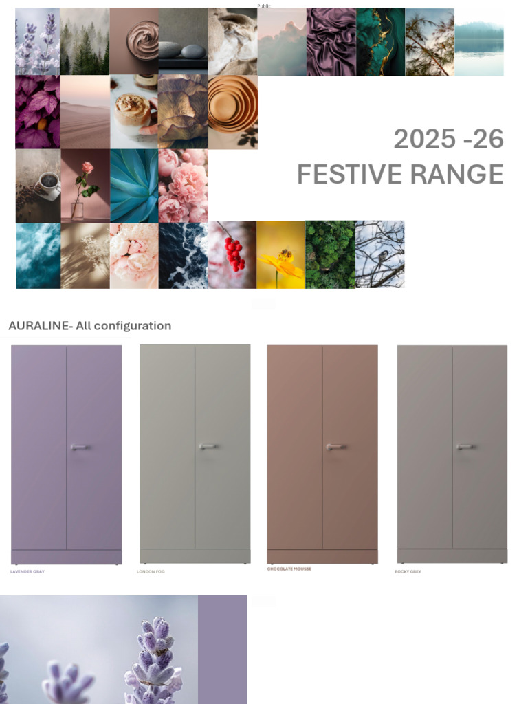 2025-26 Festive Range Door Colors | PDF