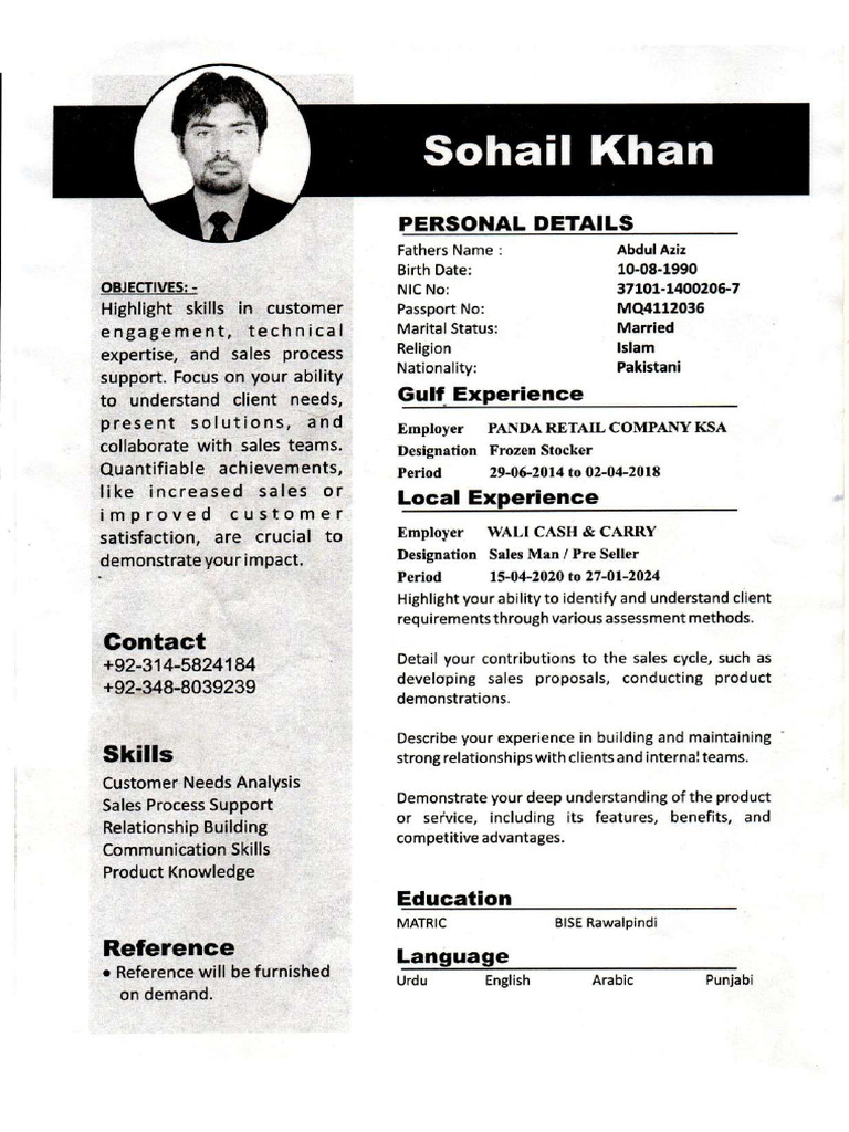 Documents Sohail | PDF