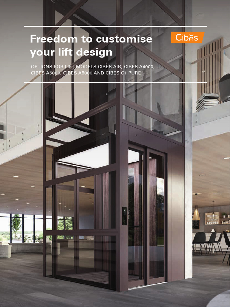 Custom Lift Design Options and Accessories | PDF | Elevator | Door