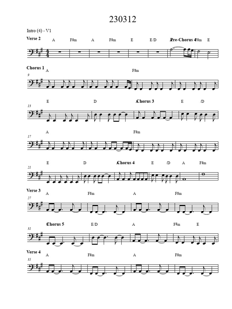 Song Structure and Chords Guide | PDF | Song Structure | Popular Music
