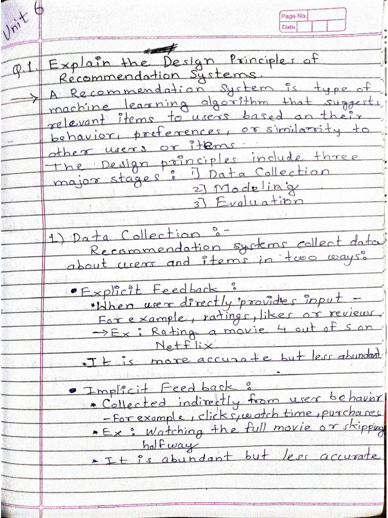 ML Unit6 Notes | PDF