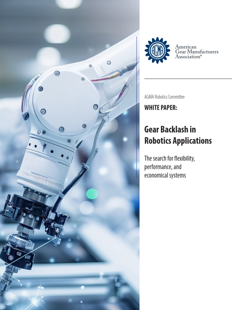 Gear Backlash Challenges in Robotics | PDF | Gear | Mechanical Engineering