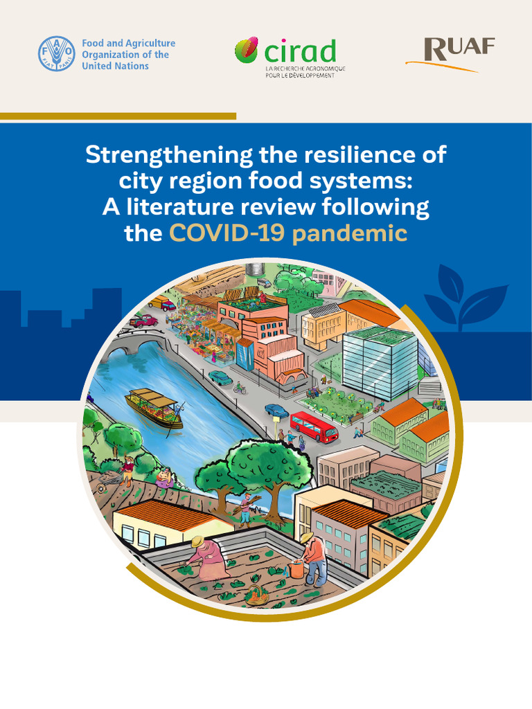 City Resilience FAO | PDF | Ecological Resilience | Food Security