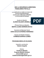 Cartilla Conozcamos La Seguridad Aliment Aria y Nutricional y Trabajemos Por Ella