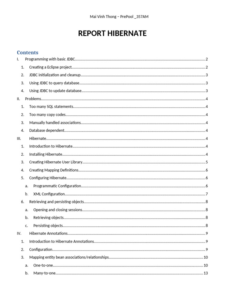 JDBC and Hibernate Guide for Java Apps | PDF | Computer Programming ...