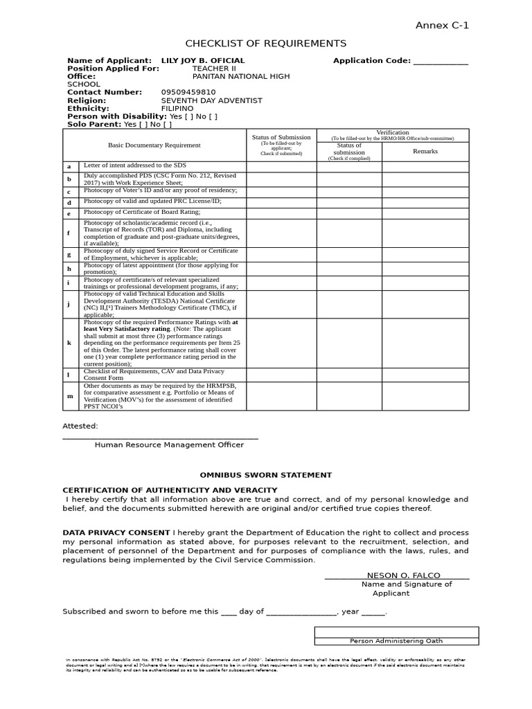 Annex C | PDF