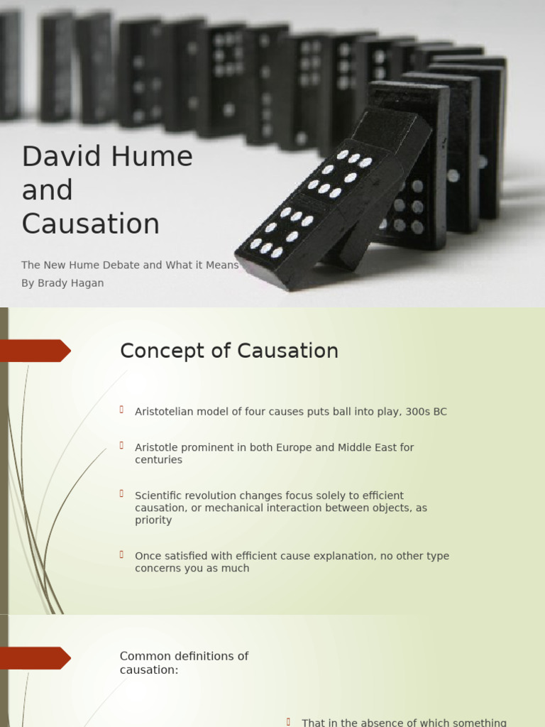 Hume's Causation: The New Debate Explained | PDF | Empiricism | David Hume