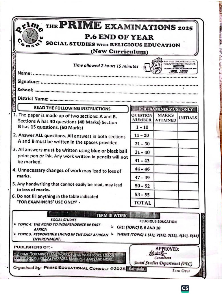 Primep 6 | PDF