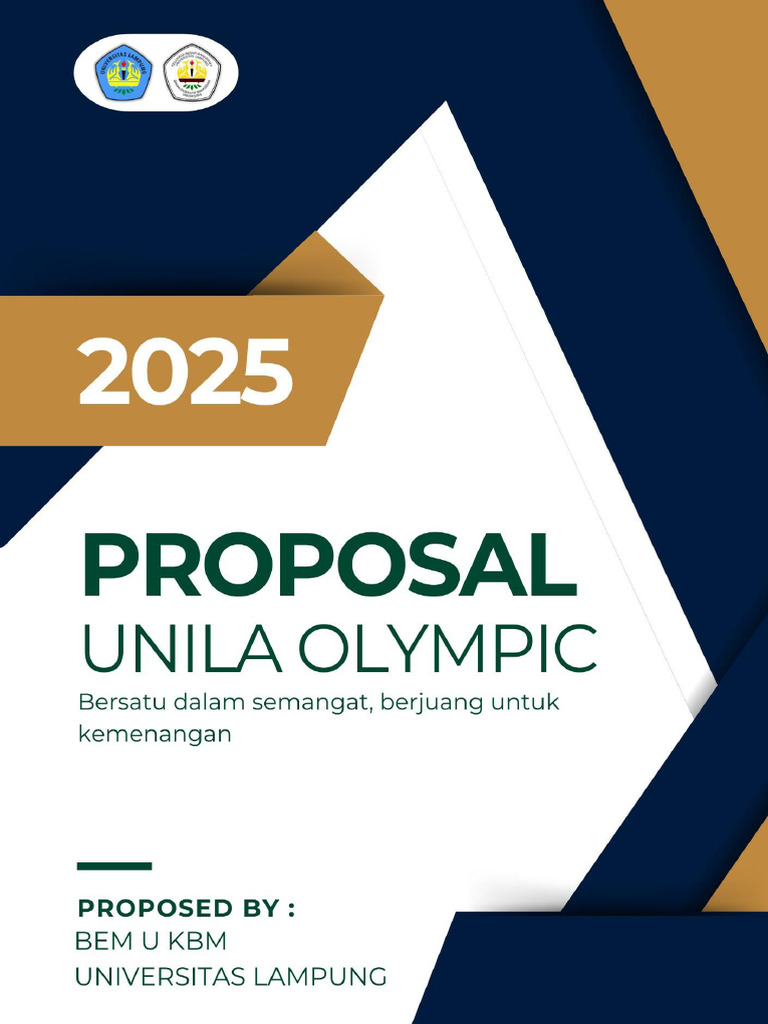 Proposal Kegiatan Unila OLYMPIC Terbaru 1 | PDF