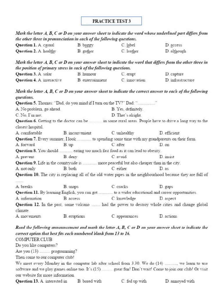 Test 3 | PDF