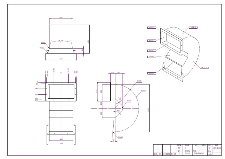 Cover Rotating Design Specifications | PDF