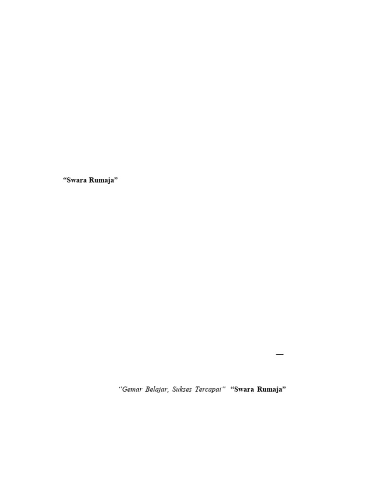 Swara Rumaja: Musik Tradisional Kreatif | PDF