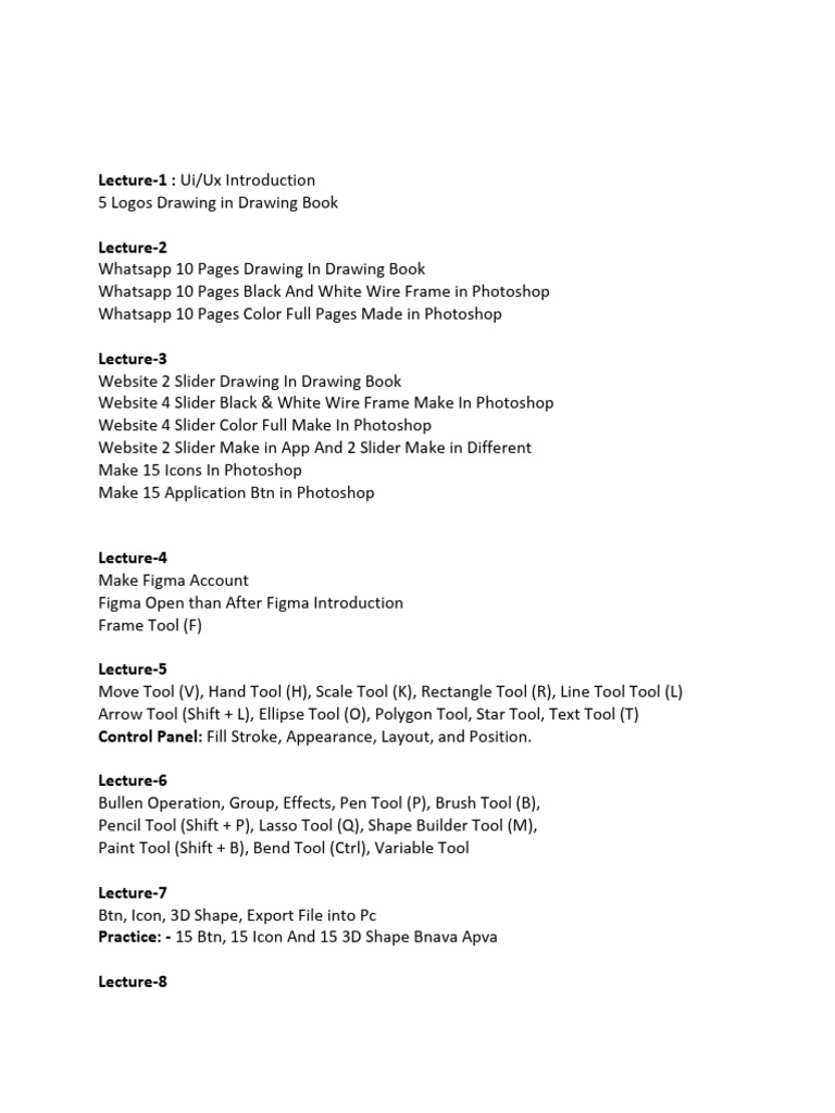 UI Ux Syllabus | PDF