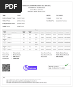Sample University Marksheet Format | PDF
