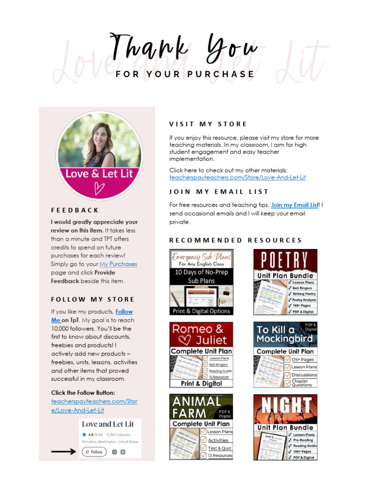 Romeo and Juliet Unit Plan Bundle | PDF | Odyssey