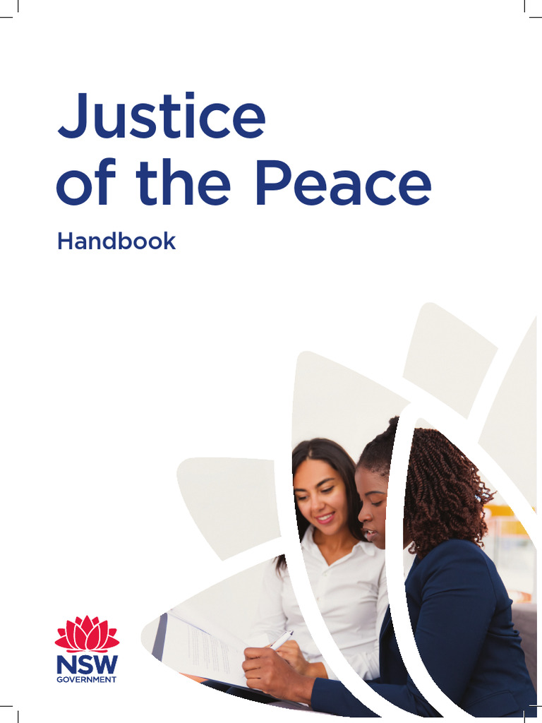 NSW Justice of the Peace Guidelines | PDF | Justice Of The Peace ...