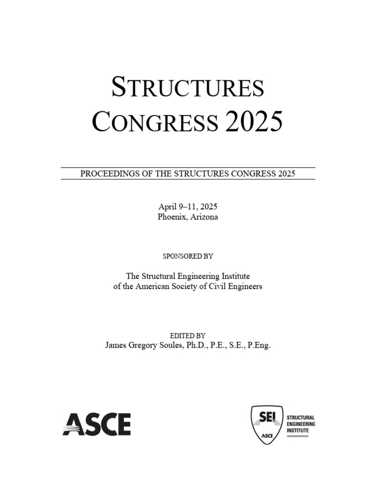 Structures Congress 2025 Proceedings | PDF | Patent | Bridge