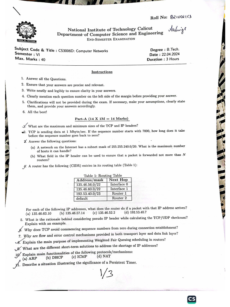 CN Endsem 2024 | PDF