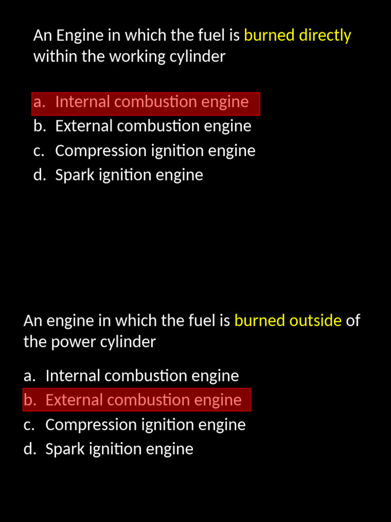 Types and Functions of Diesel Engines | PDF | Internal Combustion ...