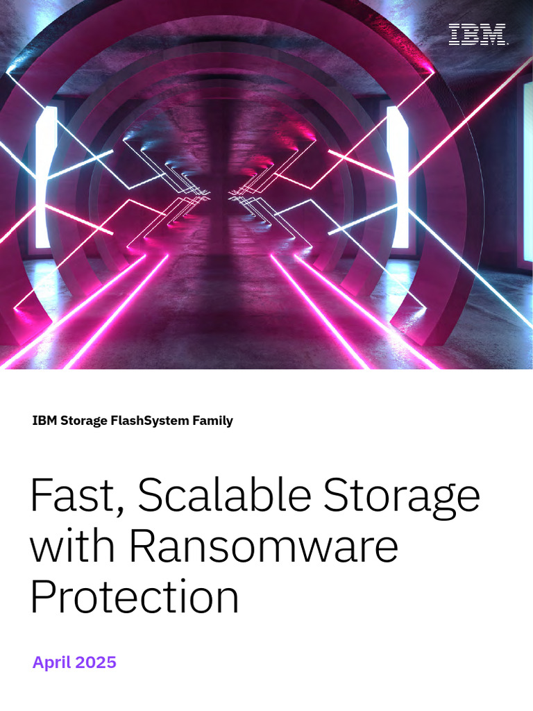 IBM FlashSystem: Fast, Secure Storage Solutions | PDF | Cloud Computing ...