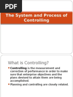 Principles of Management The System and Process of Controlling GTU MBA